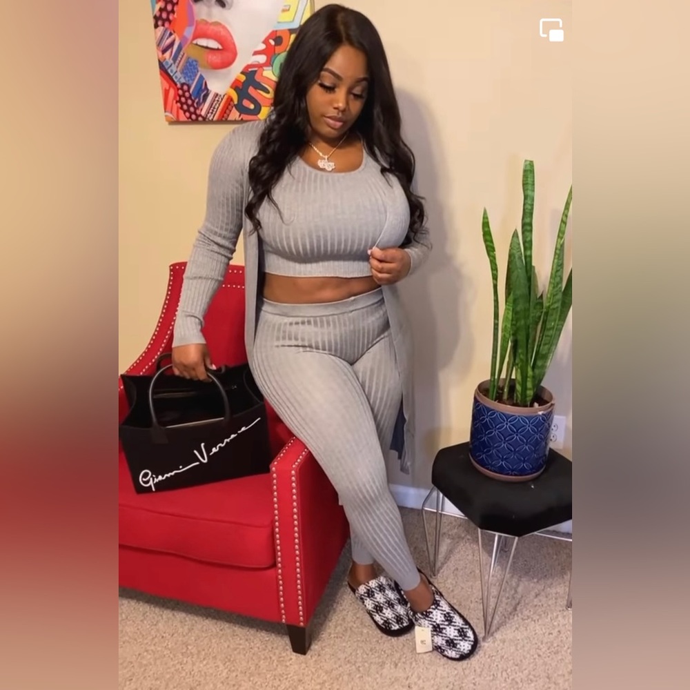 3 pc cardigan sets
